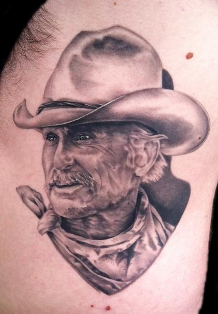 Tattoos - Robert Duval in Lonesome Dove - 86264